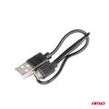 LED pracovná baterka 4LED + COB 1200mAh - 03273