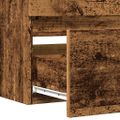 vidaXL Umývadlová skrinka staré drevo 100x38,5x45 cm kompozitné drevo