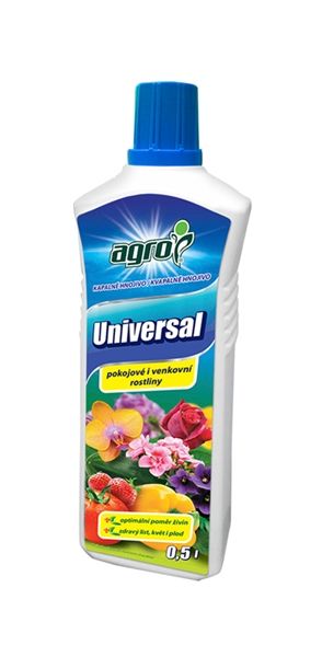 Hnojivo kvapalné AGRO UNIVERZÁL 0,5 L