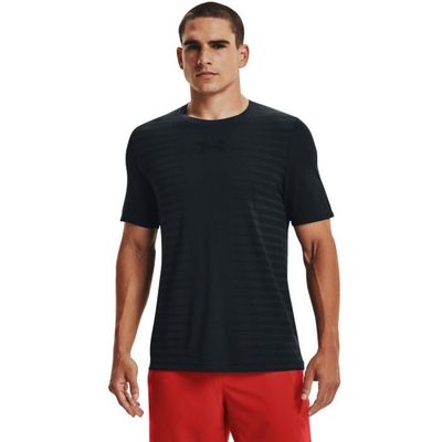 Tričko Seamless Wordmark SS Čierna - Under Armour
