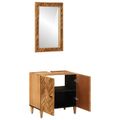 vidaXL Set kabinetov do kúpeľne 2 ks 62 x 33 x 58 cm