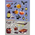 Třpytivý Halloween Moje první samolepkování