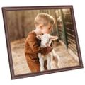 vidaXL Fotorámiky na stôl, koláž 5 ks, hnedé 20x25 cm, MDF