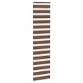 vidaXL Zebra roleta hnedá 65x230 cm šírka látky 60,9 cm polyester