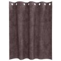 vidaXL Sametové závesy 2 ks Hnedá 140 x 140 cm Zamat
