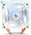 Zalman chladič CPU CNPS10X OPTIMA II / 120mm RGB ventilátor / heatpipe / PWM / výška 160mm / pro AMD i Intel / bílý Chladic, pro CPU, pro Intel i AMD, socket 2066, 2011-3, 2011, 1150, 1151, 1155, 1156, 1366, AM4, AM3(+), FM2(+), 120mm RGB ventil