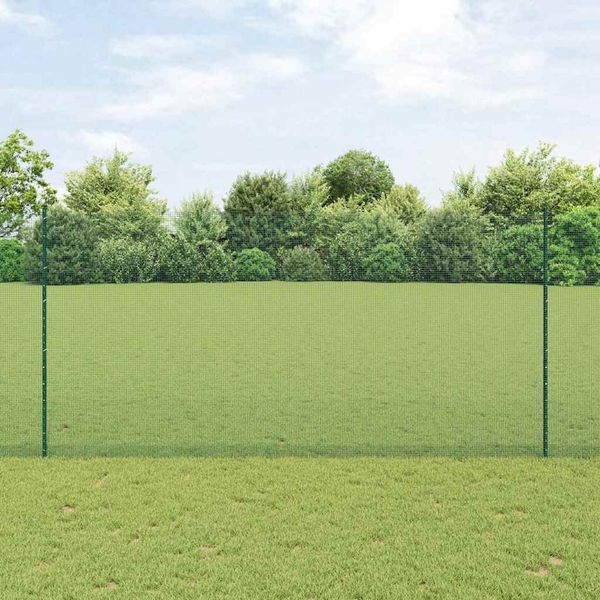 vidaXL Zváraný drôtový plot s podperou 10 x 1,5 m (Š x V)