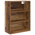 vidaXL Highboard 2 ks Staré drevo 69,5 x 34 x 180 cm
