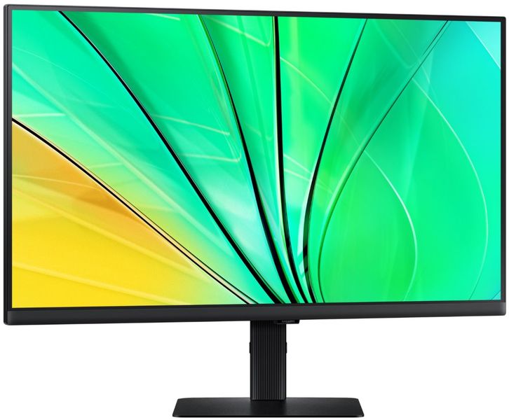 Samsung ViewFinity S6/S60D/27"/IPS/QHD/100Hz/5ms/Black/3R LED monitor, 27", IPS, 2560×1440, 16:9, 100Hz, 5ms, 350cd/m2, DisplayPort, HDMI, 3× USB, Pivot, čierny, energ. tr. E