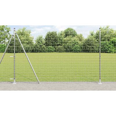 vidaXL Zvarené drôtené pletivo s betónovým základom 10 x 1,4 m (Š x V)