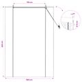 vidaXL Roleta Hnedá 160 x 220 cm Bambus