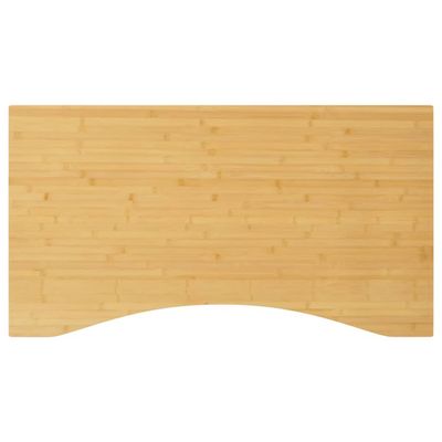 vidaXL Doska stola 110x60x2,5 cm bambus