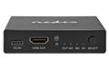 NEDIS HDMI přepínač/ 3x HDMI vstup/ 1x HDMI výstup/ 8K@60Hz/ 45 Gbps/ dálkově ovládaní/ hliník/ antracit HDMI prepínac, 3× vstup, 1× výstup, 8K@60Hz, 4K@120Hz, 48 Gbps, HDCP 2.3, dálkový ovladac, hliník, antracit