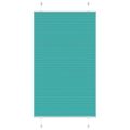 vidaXL Plisovaná roleta petrolejovo zelená 80x150 cm šírka látky 79,4 cm polyester