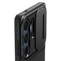 Puzdro Spigen Optik Armor pre Samsung Galaxy S25 Ultra Čierna