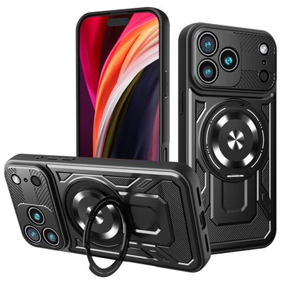 Defender Armor Mag kryt pre iPhone 17 Pro Max 6,9" čierny