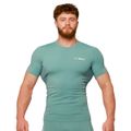 Kompresné tričko Mid Blue - GymBeam, veľkosť M