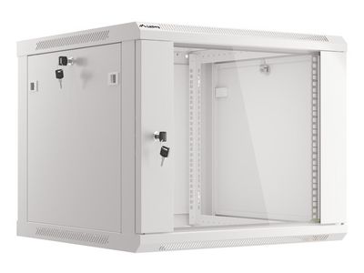 Lanberg racková skriňa 19'' pro montáž na stenu 9u/600x600 (flat pack) V2 šedá