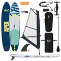 vidaXL Inflatovateľná SUP doska s plachtou APEX 330 x 76 x 15 cm Modrá