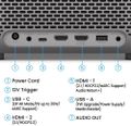 BenQ TK705i 4K domácí kino / herní režim / 3000lm /HDMI / USB-C/ chytré přizpůsobení obrazu /Google TV Projektor, 4K UHD, 3000 ANSI lm, Google TV, HDR10+, HDMI 2.1, gaming 5ms, LED 20000h, Wi-Fi 6, Bluetooth 5.2