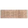 vidaXL Behúň MARSA Biela 80 x 250 cm Polyester a PVC