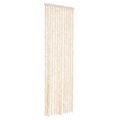 vidaXL Záves proti hmyzu béžový a biely 56x200 cm ženilka