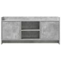 vidaXL TV skrinka 102 x 33 x 47 cm Betónovo sivá Kompozitné drevo