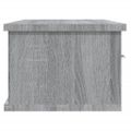 vidaXL Nástenná skrinka sivý dub sonoma 88x26x18,5 cm spracované drevo