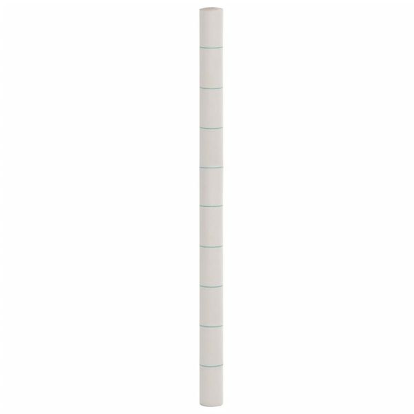 vidaXL Membrána proti burine biela 2x50 m PP