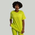 Dámske tričko Lunar Oversized Chartreuse - STRIX, veľkosť XS, veľkosť oblečenia XS