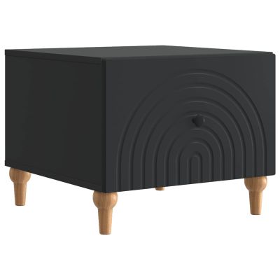 vidaXL Konferenčný stolík Čierna 49 x 50 x 40 cm Kompozitné drevo
