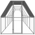 vidaXL Klietka pre sliepky 2x12x2 m pozinkovaná oceľ