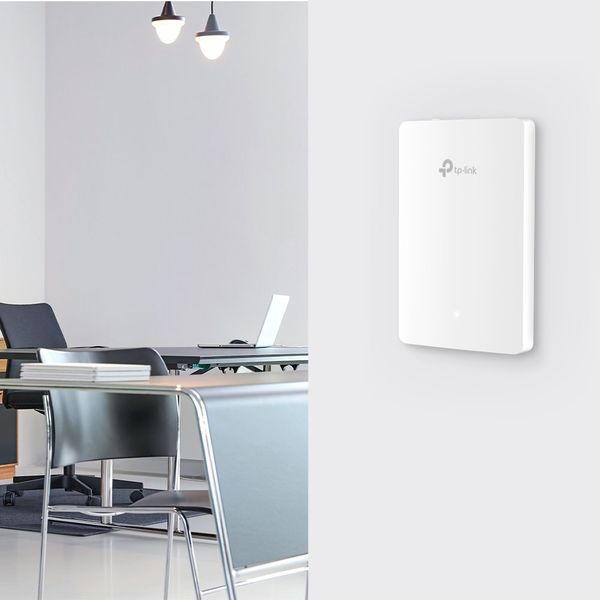 WiFi router TP-Link EAP615-Wall(5-pack) AP, 3x GLAN, 2,4 a 5 GHz, AX1800, Omáda SDN