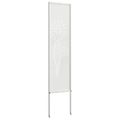 vidaXL Záhradná clona na súkromie Rezací Biela 32 x 140 cm