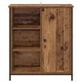 vidaXL Servírovacia skriňa Staré drevo 70 x 30 x 80 cm