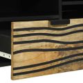 vidaXL TV jednotky 100 x 33 x 46 cm Hnedá Kompozitné drevo