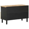 vidaXL Úložné skrine Prírodná 70 x 33 x 46 cm Masívne mango drevo