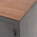 vidaXL TV stolík, 120x30x43 cm, čierny