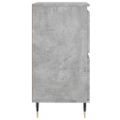 vidaXL Komoda betónovo sivá 60x35x70 cm spracované drevo