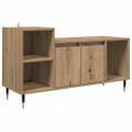 vidaXL TV skrinka 100 x 35 x 55 cm Remeselný dub Kompozitné drevo