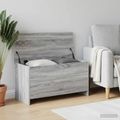 vidaXL Úložná truhlica Sivý Sonoma 100 x 40 x 50 cm Kompozitné drevo