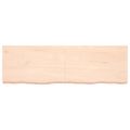 vidaXL Kúpeľňová doska 160x50x(2-6) cm neošetrený masív
