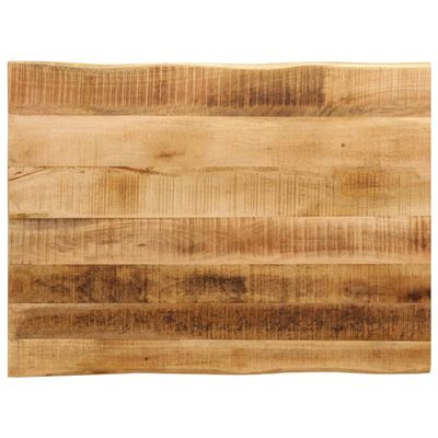 vidaXL Stolová doska živá hrana 90x60x2,5 cm masívny surový mangovník