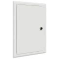 vidaXL Access Panel Biela 33 x 23 x 3 cm Oceľ