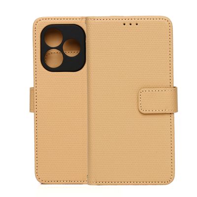 Smart Triangle case for Honor 600 / Honor 600 Pro brown