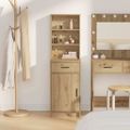 vidaXL Highboard Remeselný dub 41 x 40 x 135 cm Kompozitné drevo