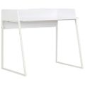 vidaXL Stôl biely 90x60x88 cm