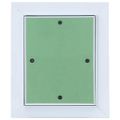 vidaXL Access Panel Zelená a strieborná 25 x 30 cm