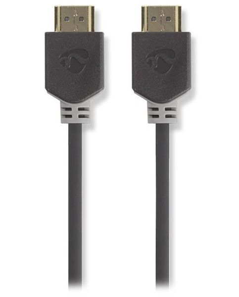 Nedis CVBW34000AT200 - Kabel High Speed HDMI™ s Ethernetom | Konektor HDMI™ - Konektor HDMI™ | 20 m | Antracit Kabel, HDMI, High Speed, s ethernetom, zlaté konektory, 4K, 3D, box, 20m, čierna