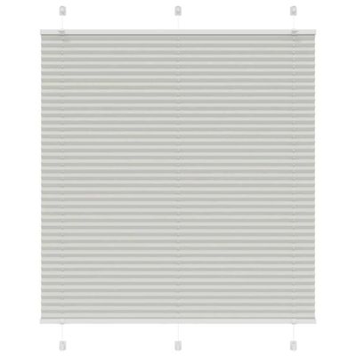vidaXL plisovaná roleta svetlosivá 120x150 cm šírka látky 119,4 cm